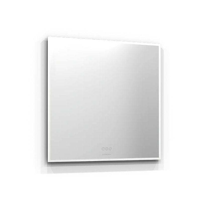 Svedbergs ISTA Speil Firkantet LED belysning 80cm Svedbergs Baderomsspeil SV-453080