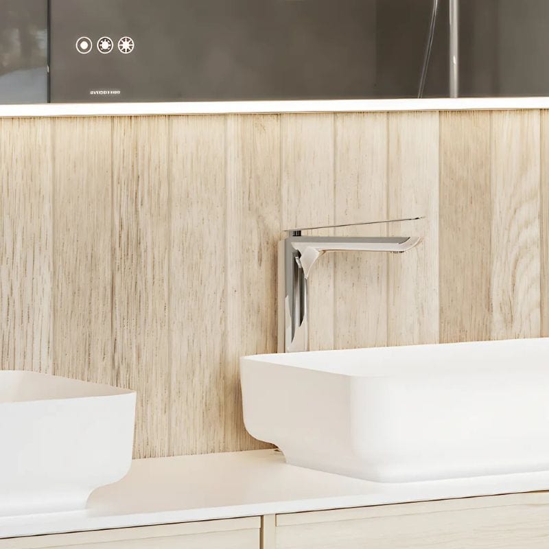 Svedbergs ISTA Speil Firkantet LED belysning Svedbergs Baderomsspeil