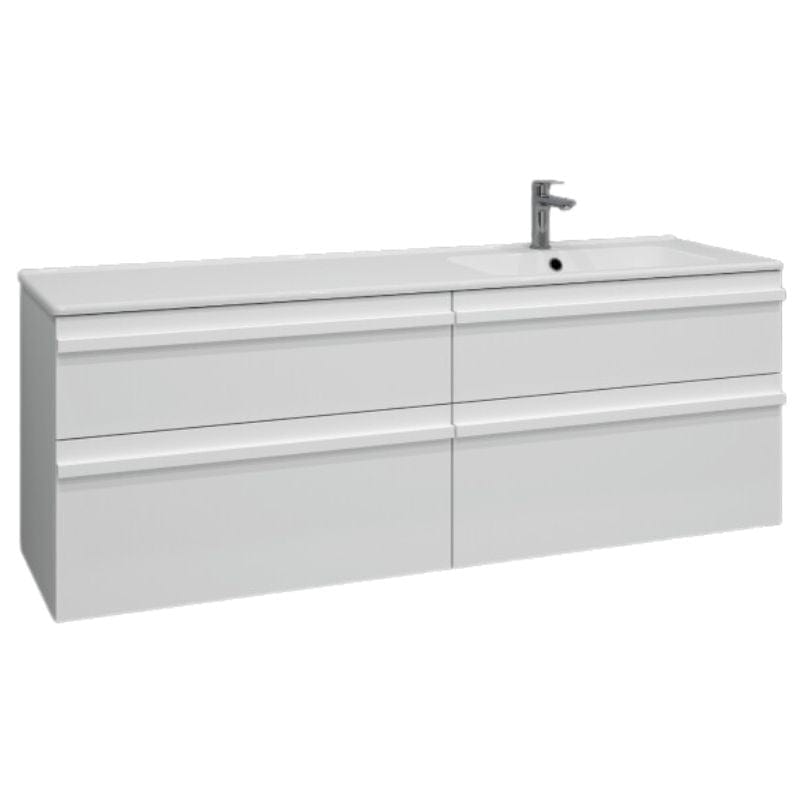 Svedbergs Poem List Servantskap D45 med 4 skuffer Hvit / 160cm Svedbergs Servantskap SV-3451631