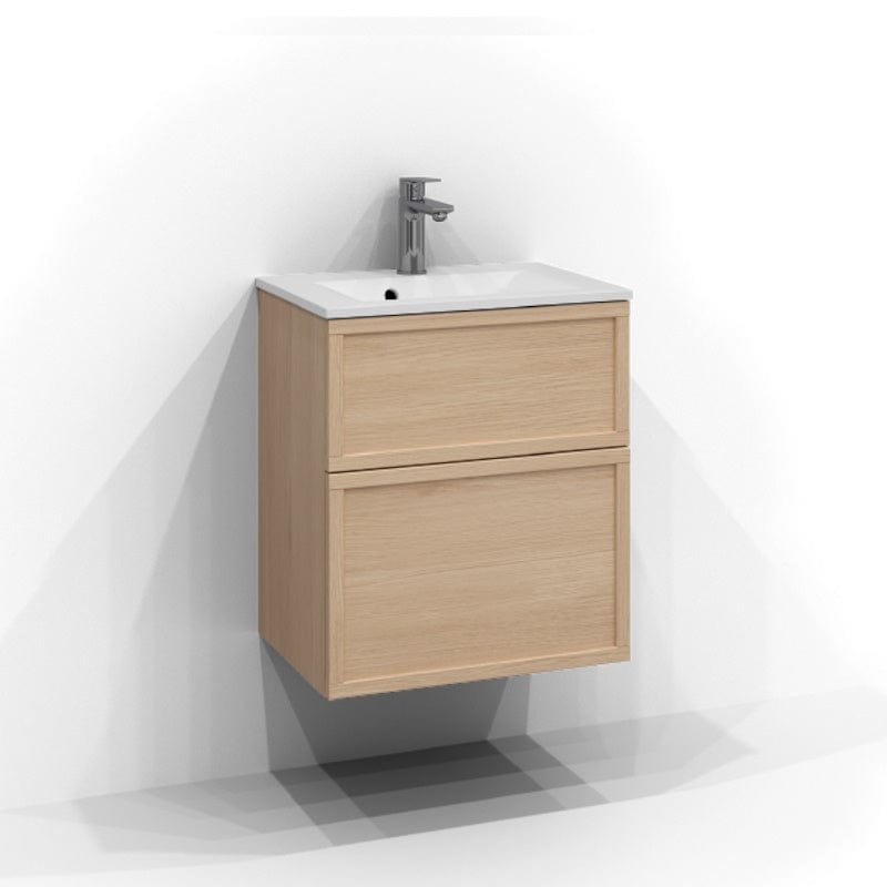 Svedbergs Poem Ramme Servantskap D35 med 2 skuffer Ren eik / 50cm / Ramme Svedbergs Servantskap SV-3355432