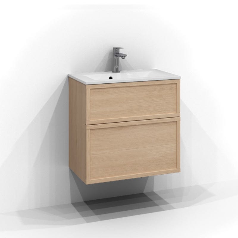 Svedbergs Poem Ramme Servantskap D35 med 2 skuffer Ren eik / 60cm / Ramme Svedbergs Servantskap SV-3356432