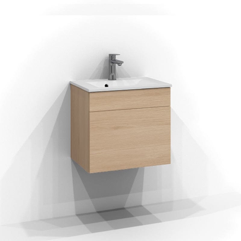 Svedbergs Poem Servantskap 1sk B50-80xH45xD35cm, Slim- Plan/Plan Push open Svedbergs Servantskap