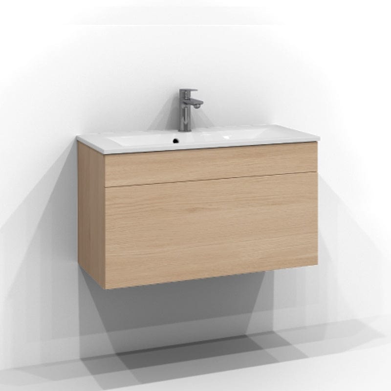 Svedbergs Poem Servantskap 1sk B50-80xH45xD35cm, Slim- Plan/Plan Push open Svedbergs Servantskap