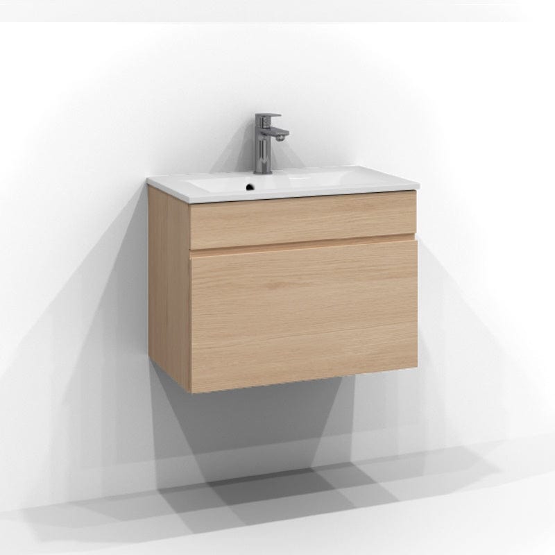 Svedbergs Poem Servantskap 1sk B50-80xH45xD35cm, Slim - Profil Ren eik / 60cm Svedbergs Servantskap SV-3356631