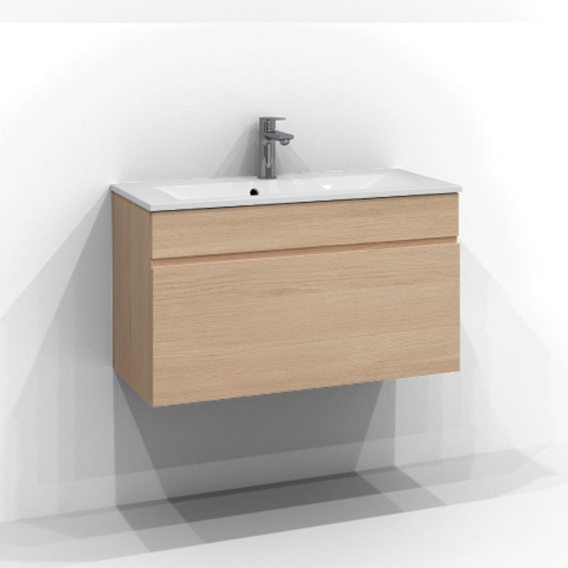 Svedbergs Poem Servantskap 1sk B50-80xH45xD35cm, Slim - Profil Ren eik / 80cm Svedbergs Servantskap SV-3358631