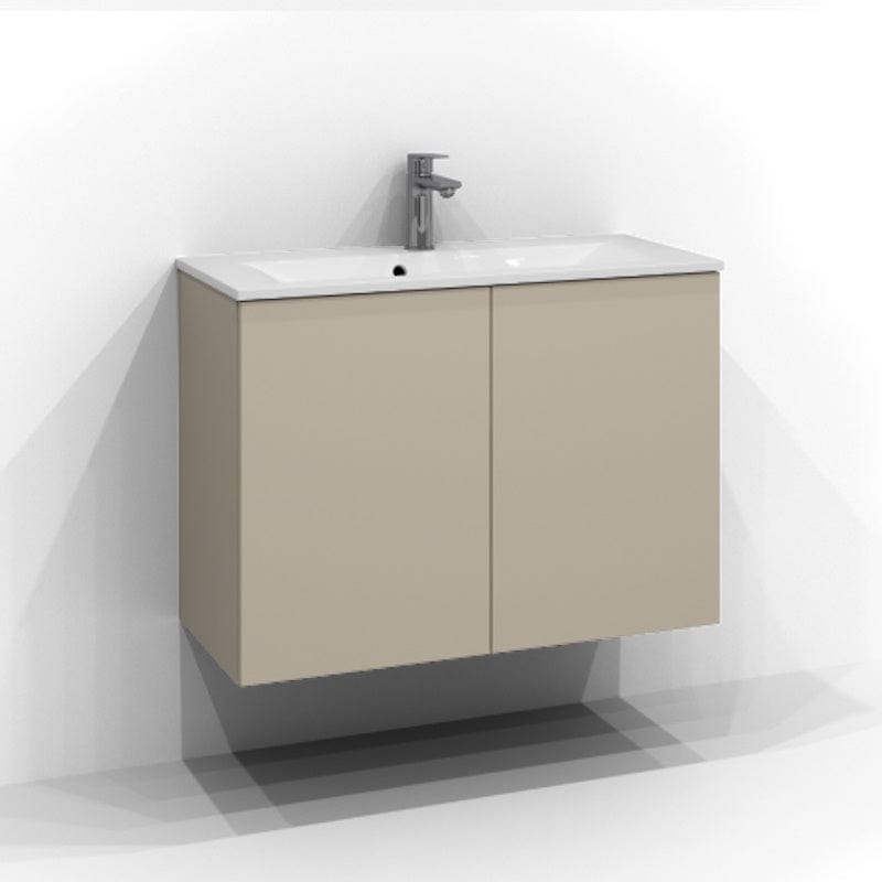 Svedbergs Poem Servantskap 2 dører B50-80xH57xD35, Slim - Plan Sand / 80cm Svedbergs Servantskap SV-3358123