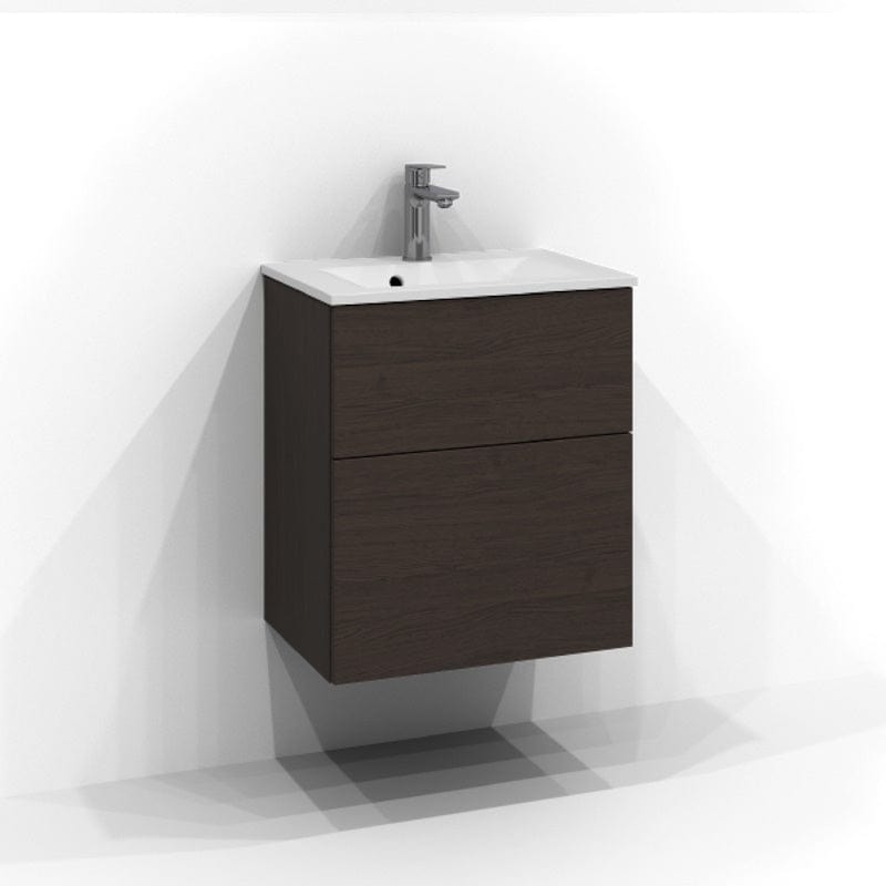 Svedbergs Poem Servantskap 2sk B50-80xH45xD35cm, Slim- Plan/Plan Push open Brun ask / 50cm / Plan Svedbergs Servantskap SV-3355152