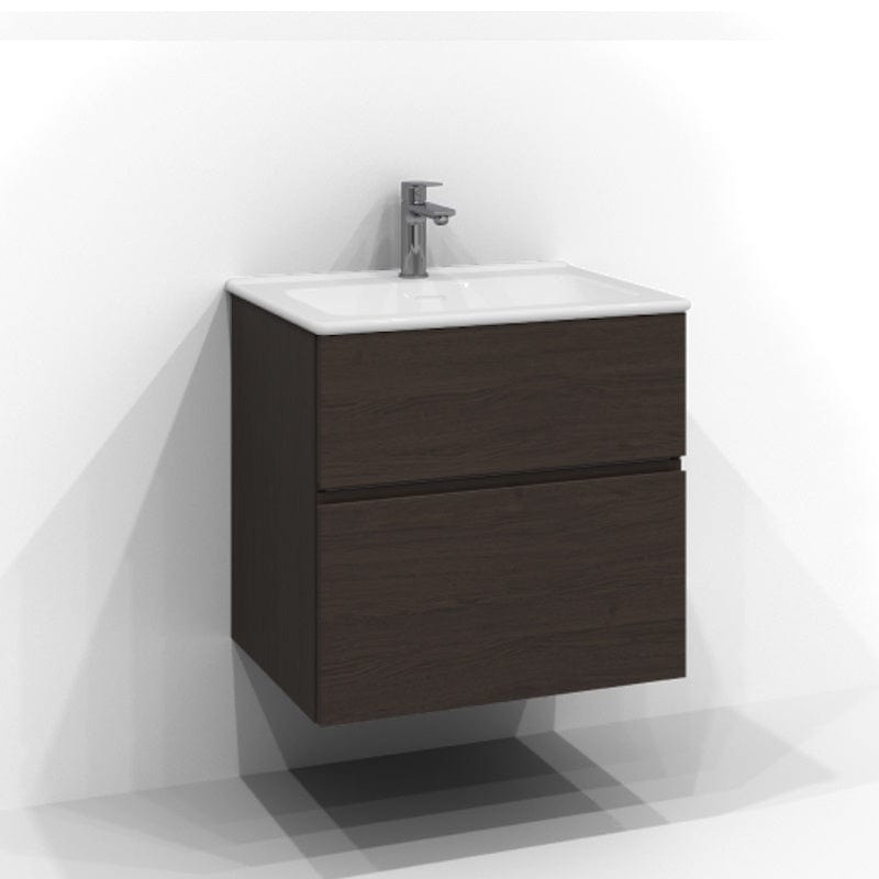 Svedbergs Poem Servantskap 2sk B60-100xD45cm - Profil Brun ask / 60cm Svedbergs Servantskap SV-3456652