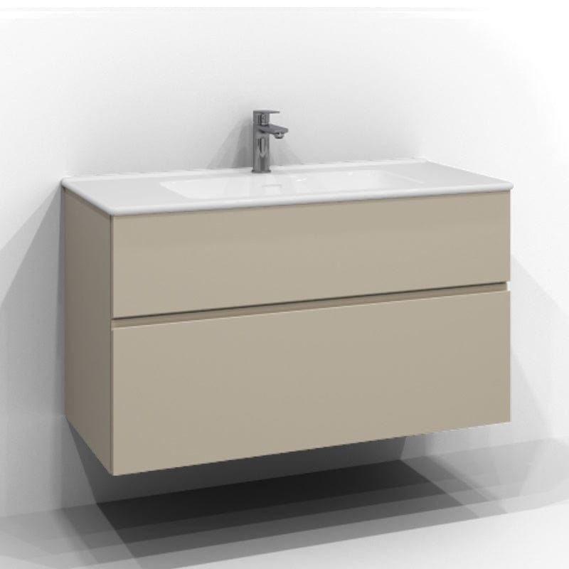 Svedbergs Poem Servantskap 2sk B60-100xD45cm - Profil Sand / 100cm Svedbergs Servantskap SV-34510622