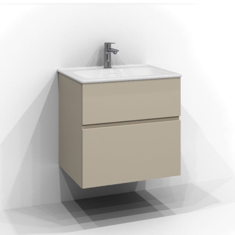 Svedbergs Poem Servantskap 2sk B60-100xD45cm - Profil Sand / 60cm Svedbergs Servantskap SV-3456622