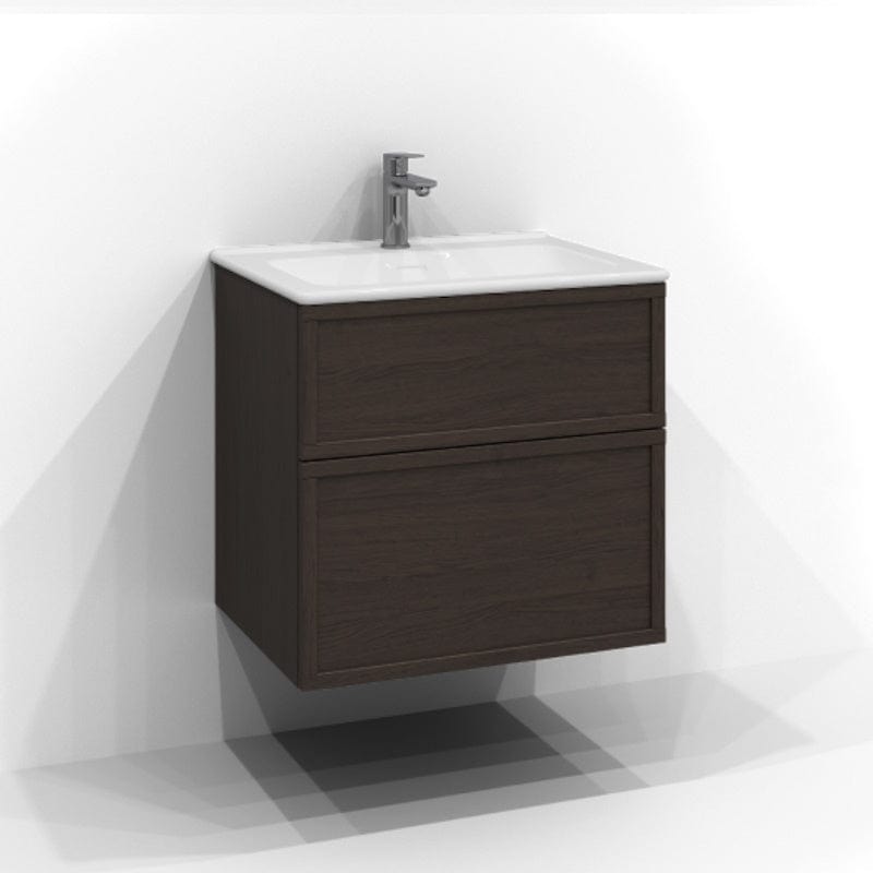 Svedbergs Poem Servantskap 2sk B60-100xD45cm - Ramme/Ramme Push open Brun ask / 60cm / Ramme Svedbergs Servantskap SV-3456452