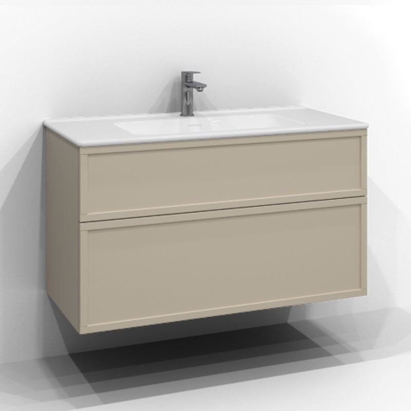 Svedbergs Poem Servantskap 2sk B60-100xD45cm - Ramme/Ramme Push open Sand / 100cm / Ramme Svedbergs Servantskap SV-34510422