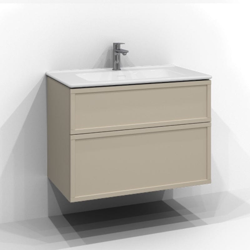 Svedbergs Poem Servantskap 2sk B60-100xD45cm - Ramme/Ramme Push open Sand / 80cm / Ramme Svedbergs Servantskap SV-3458422