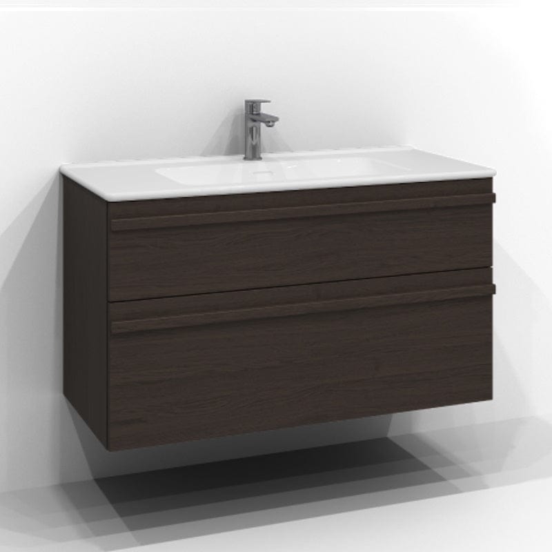 Svedbergs Poem List Servantskap D45 med 2 Skuffer Brun ask / 100cm Svedbergs Poem List Servantskap D45 med 2 Skuffer Brun ask / 100cm