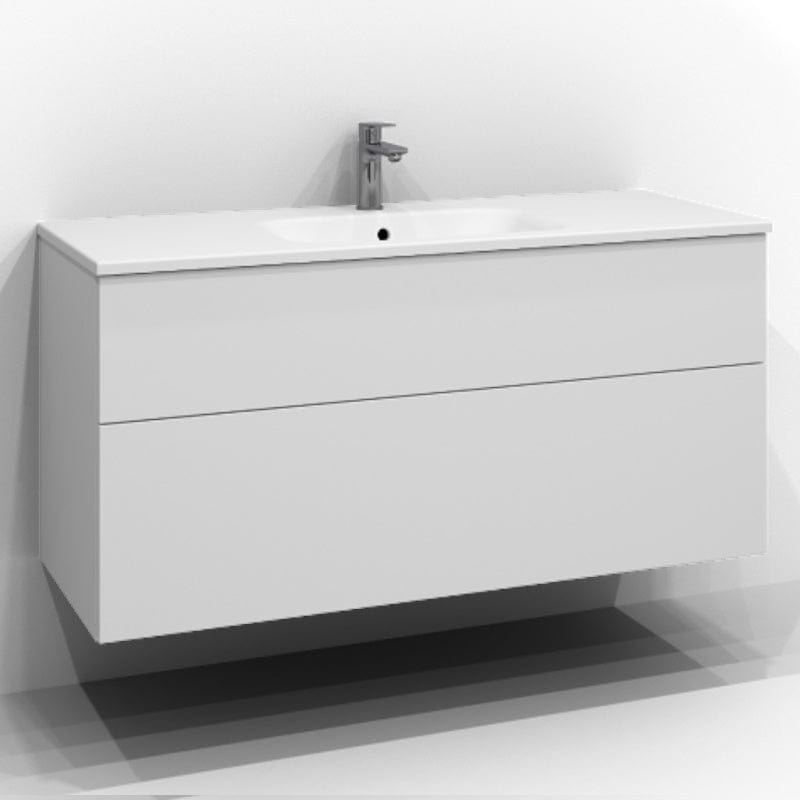 Svedbergs Poem Servantskap 2sk B60-120xD45cm - Plan/Plan Push open Hvit / 120cm / Plan Push open Svedbergs Servantskap SV-34512112-P