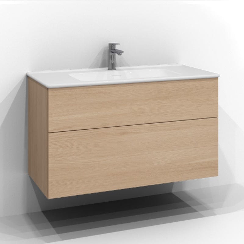 Svedbergs Poem Servantskap 2sk B60-120xD45cm - Plan/Plan Push open Ren eik / 100cm / Plan Svedbergs Servantskap SV-34510132