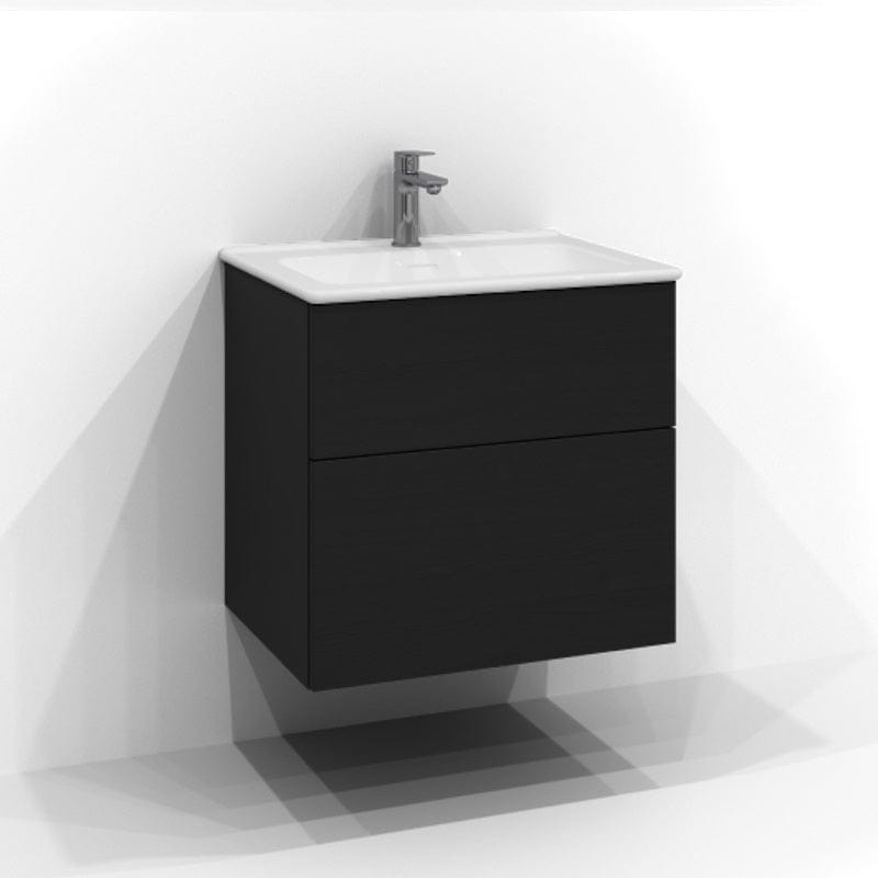 Svedbergs Poem Servantskap 2sk B60-120xD45cm - Plan/Plan Push open Svart ask / 60cm / Plan Svedbergs Servantskap SV-3456142