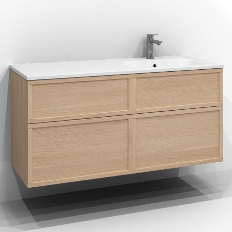 Svedbergs Poem Servantskap 4sk B120-160xD45cm - Ramme/Ramme Push open Ren eik / 120cm / Ramme Push open Svedbergs Servantskap SV-34512434-P