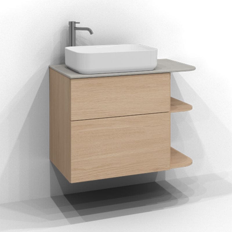 Svedbergs Poem Soft Servantskap Ren eik / 80cm venstre / Plan push-open Svedbergs Servantskap SV-3458132-P-SV