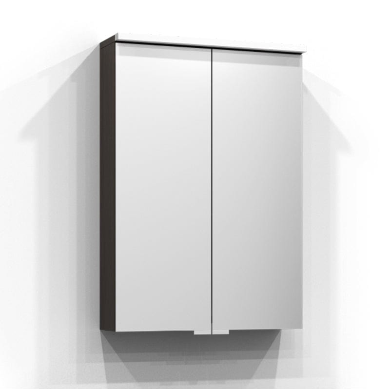 Svedbergs SAREK Speilskap med servantlys 50cm / Brun ask / Nei Svedbergs Speilskap SV-229050-TL