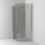 Svedbergs Skoga Dusjhjørne Buet Hullgrep