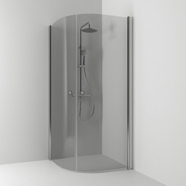 Svedbergs Skoga Dusjhjørne Buet Hullgrep