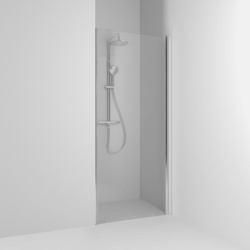 Svedbergs Skoga Dusjnisje Rett Enkel Krom / 70cm / Klart glass Svedbergs Dusjnisje SV-60107470