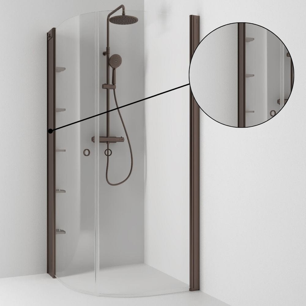 Svedbergs Skoga Dusjoppbevaring B10cm Mocca Svedbergs Dusjtilbehør SV-6604