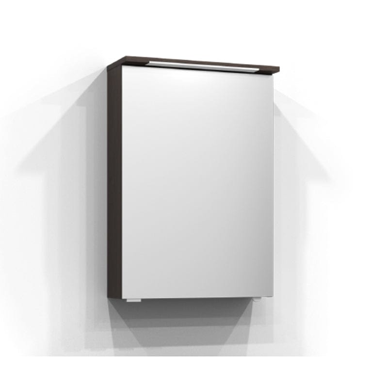 Svedbergs SKURU Speilskap med servantlys 50cm / Brun ask / Nei Svedbergs Speilskap SV-426050