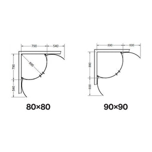 Svedbergs Verla Buet Dusjhjørne