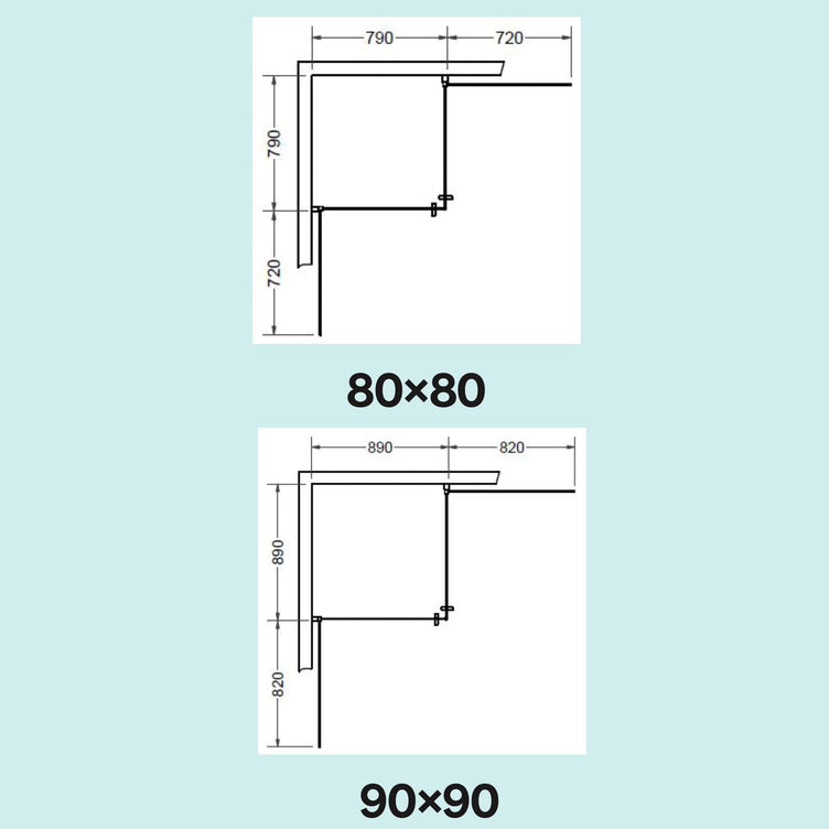 Svedbergs Verla Rett Dusjhjørne
