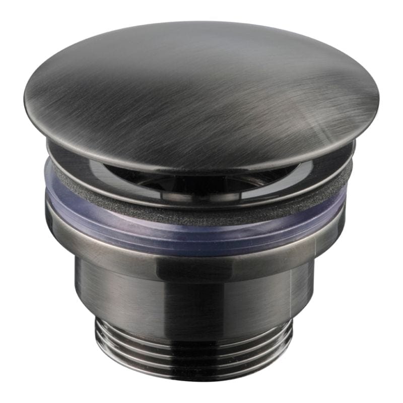 Tapwell 68400 Åpen Bunnventil Servant Brushed black chrome Tapwell Bunnventil TA-9422748