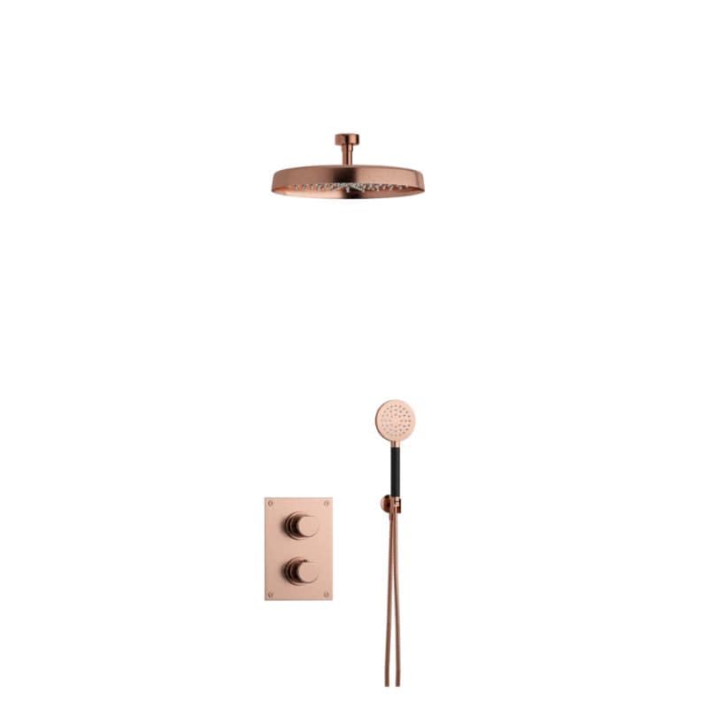 Tapwell 7268 ARM F085 + Z550 Okisiderende kobber Tapwell Dusjsett TA-9428059