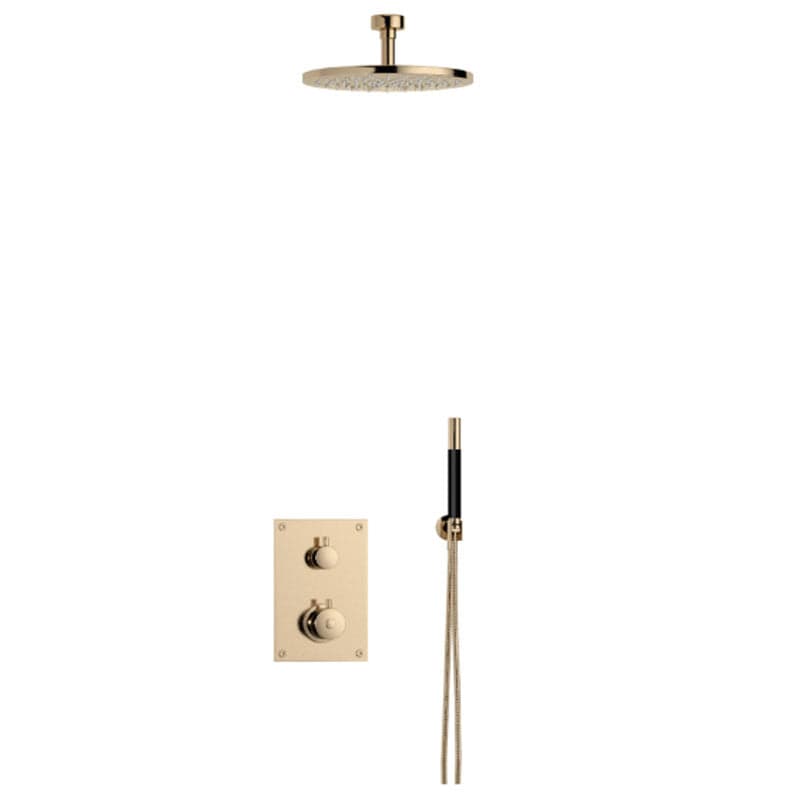 Tapwell 7268 CR F085 + Z079 Oksiderende messing Tapwell Blandebatteri innbygging TA-9424918