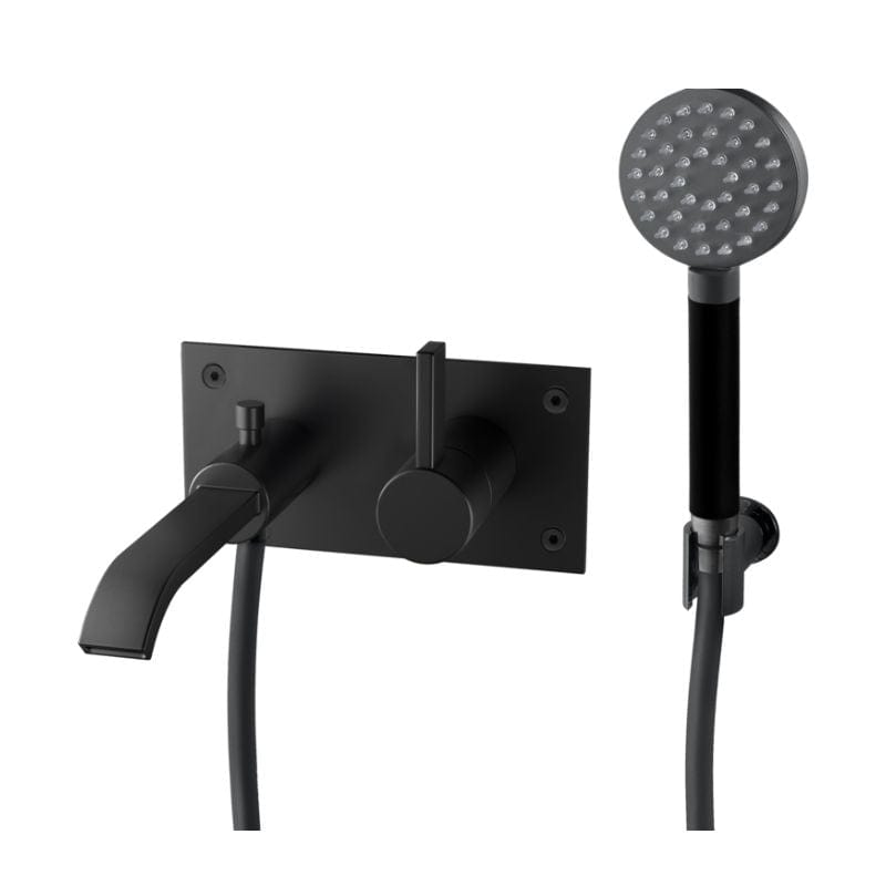 Tapwell ARM036 Badekarbatteri Svart matt Tapwell Badekararmatur TA-9426765