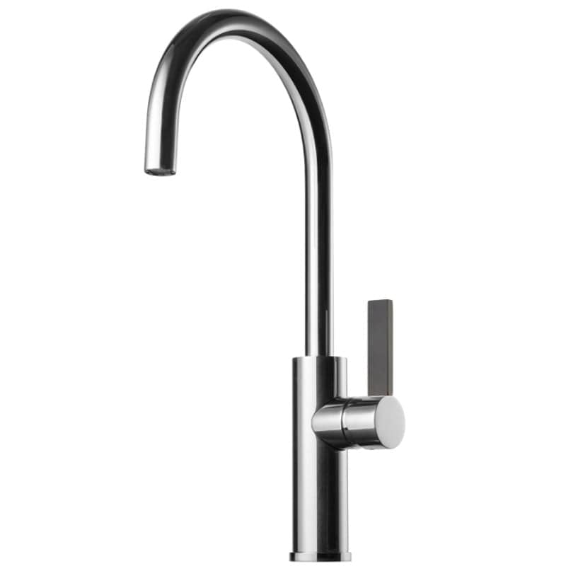 Tapwell Arm180 kjøkkenkran med sort grep Tapwell Kjøkkenarmatur TA-9423597