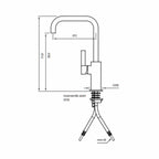 Tapwell ARM580 Kjøkkenbatteri