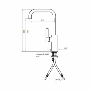 Tapwell ARM580 Kjøkkenbatteri