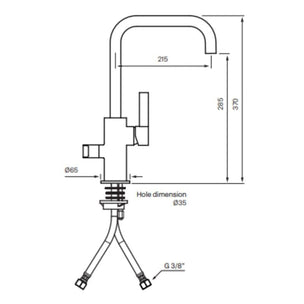 Tapwell ARM584 Kjøkkenbatteri