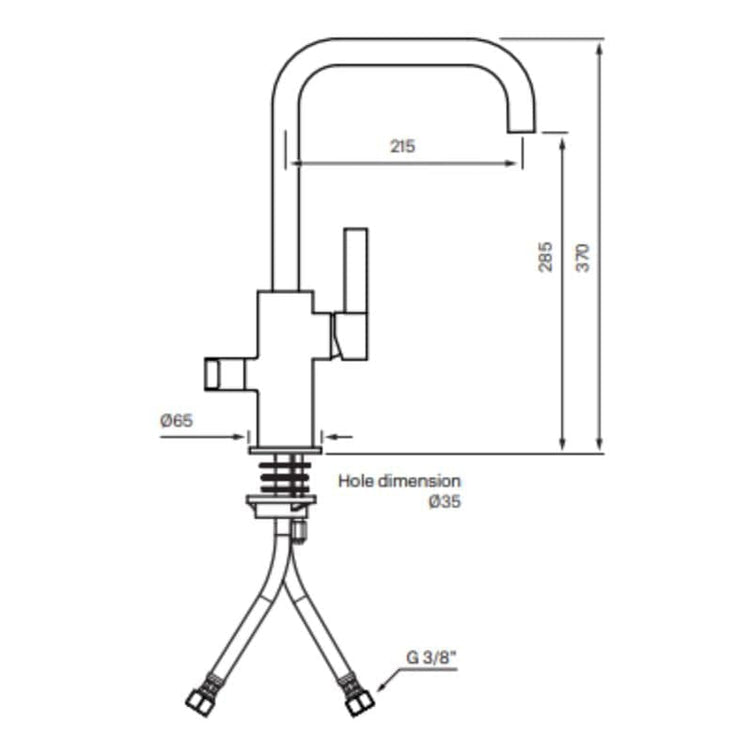 Tapwell ARM584 Kjøkkenbatteri