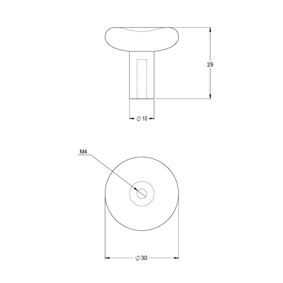 Tapwell Bean 030 Knott Tapwell Knotter og håndtak