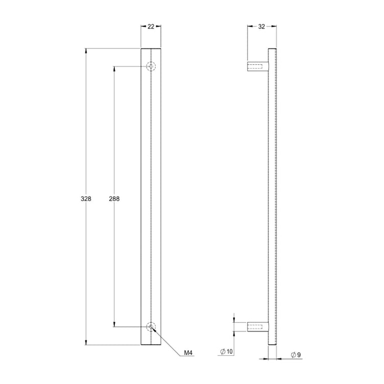 Tapwell Bean 328 Håndtak