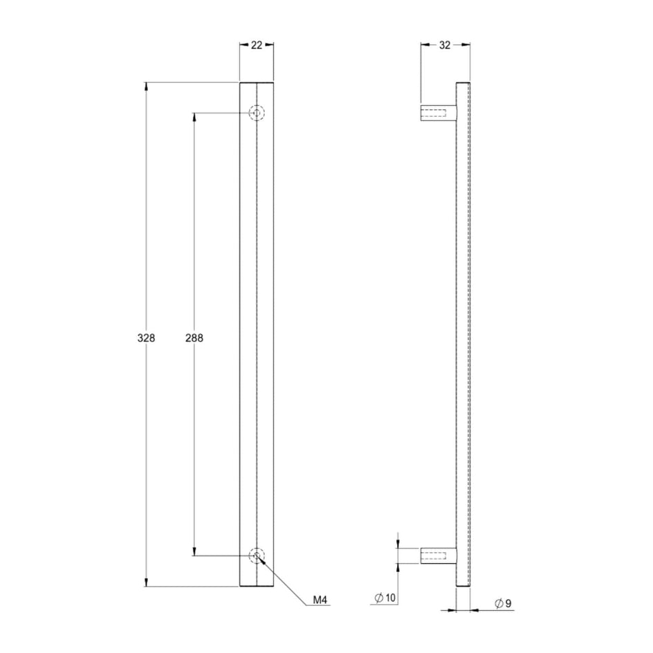 Tapwell Bean 328 Håndtak Tapwell Knotter og håndtak