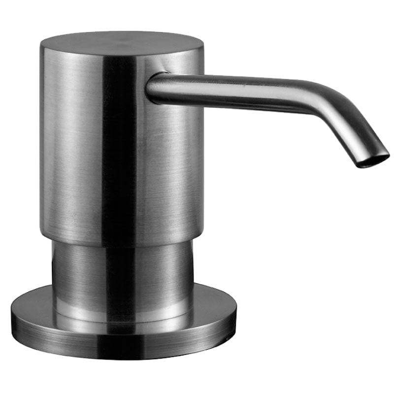 Tapwell BI228 Såpepumpe med beholder Brushed black chrome Tapwell Såpepumpe TA-9421161