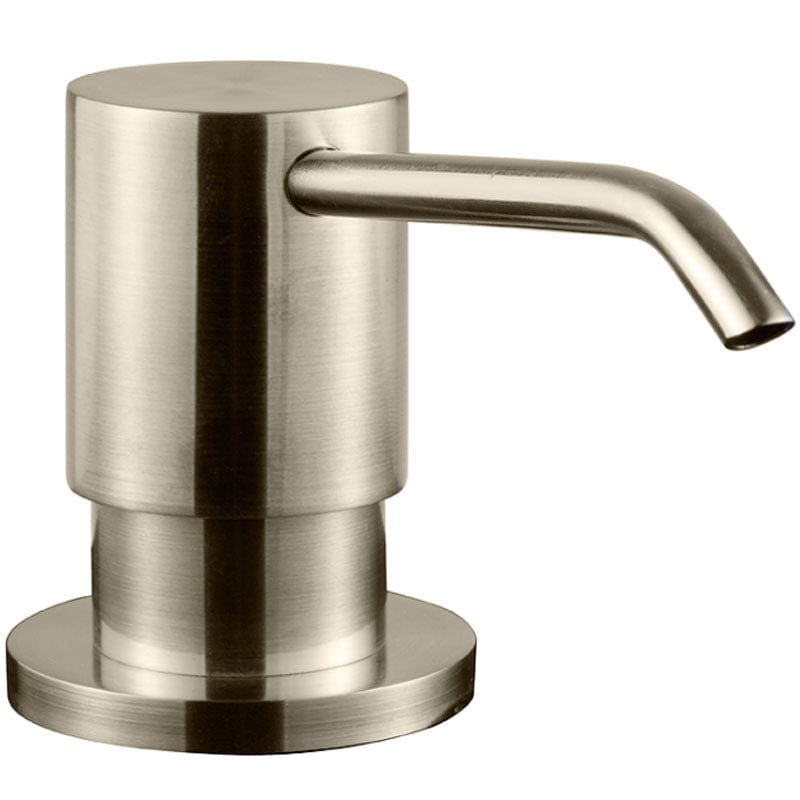 Tapwell BI228 Såpepumpe med beholder Brushed nickel Tapwell Såpepumpe TA-9421160