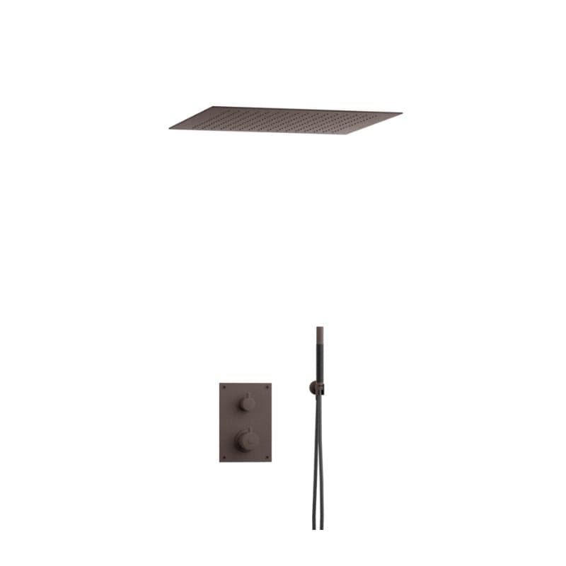 Tapwell BOX7268 ED2 Innfelt Takdusj Innbygging Bronze / 500x500mm Tapwell Blandebatteri innbygging TA-9426817