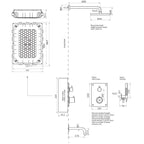 Tapwell BOX7368 ED2 Takdusj Innbygging