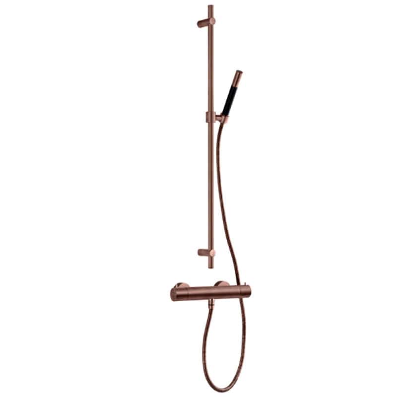 Tapwell EVM168+ZSAL300 Dusjbatteri med dusjsett Bronze Tapwell Dusjbatteri TA-9426160