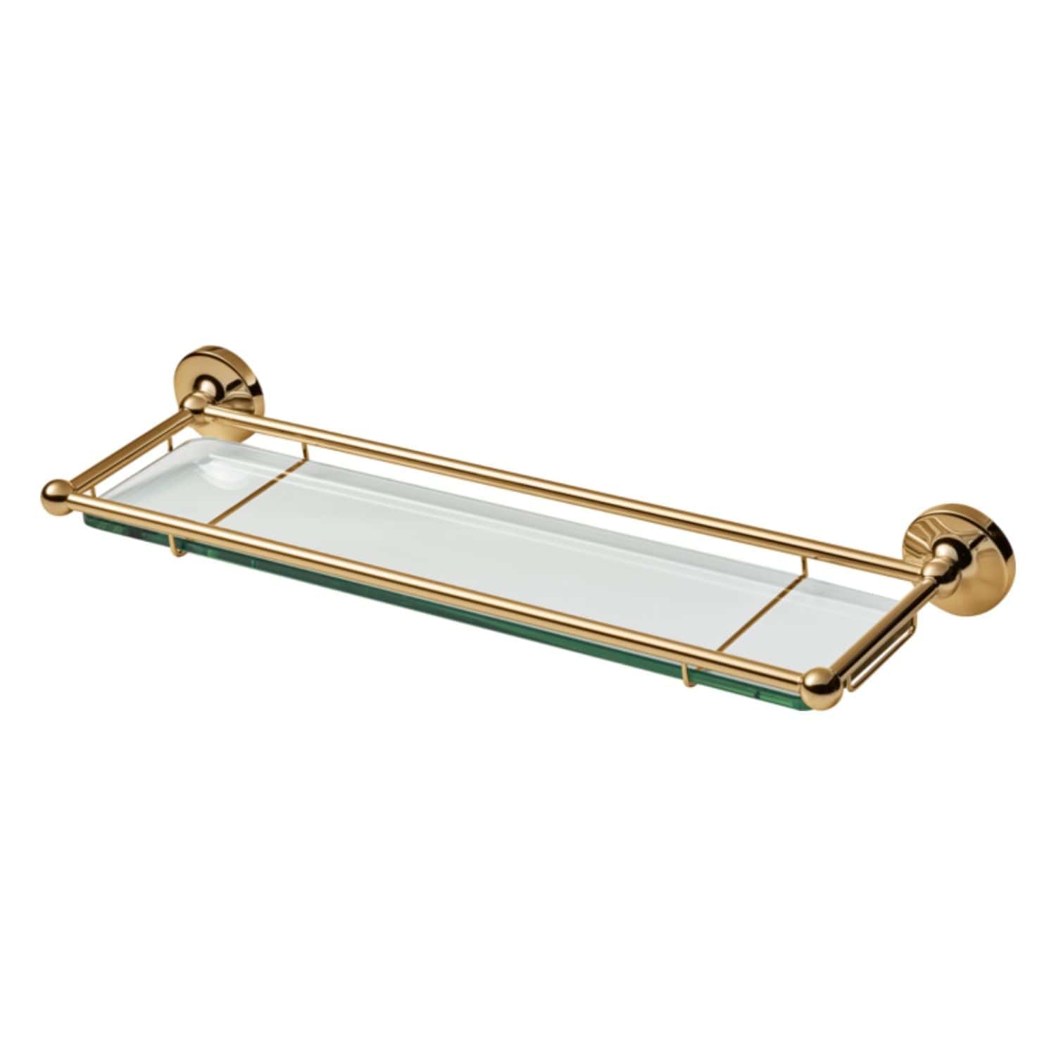 Tapwell TA136 Classic Glasshylle Messing Tapwell Baderomshylle TA-9422270