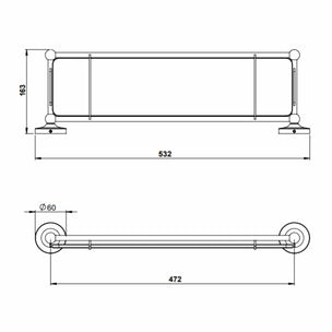 Tapwell Classic TA136 Glasshylle